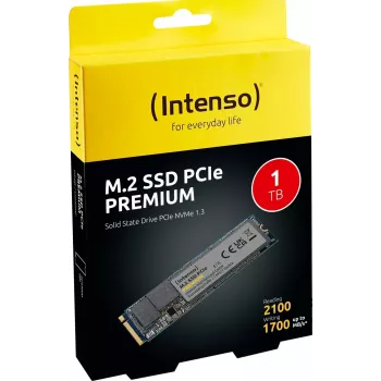 Intenso PREMIUM SSD 1TB vidinis M.2 2280 PCI Express 3.0 x4 NVMe (3835460)