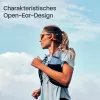 SHOKZ OpenRun Pro 2 Mini Ausinės Belaidės Ausų Kabliukai Sportinės Bluetooth Oranžinė