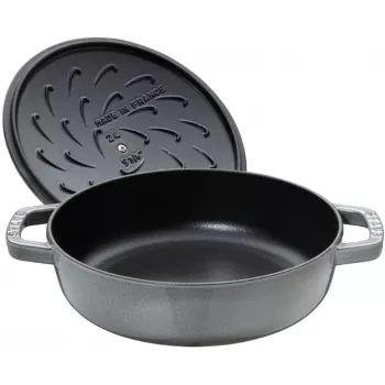 Gili keptuvė su dangčiu STAUB 28 cm 40511-470-0