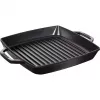 Grill keptuvė Staub 40511-683-0 stačiakampė juoda 348x280x43 mm