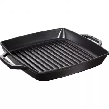 Grill keptuvė Staub 40511-683-0 stačiakampė juoda 348x280x43 mm