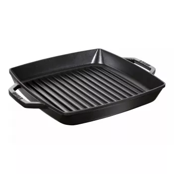 Grill keptuvė Staub 40511-683-0 stačiakampė juoda 348x280x43 mm