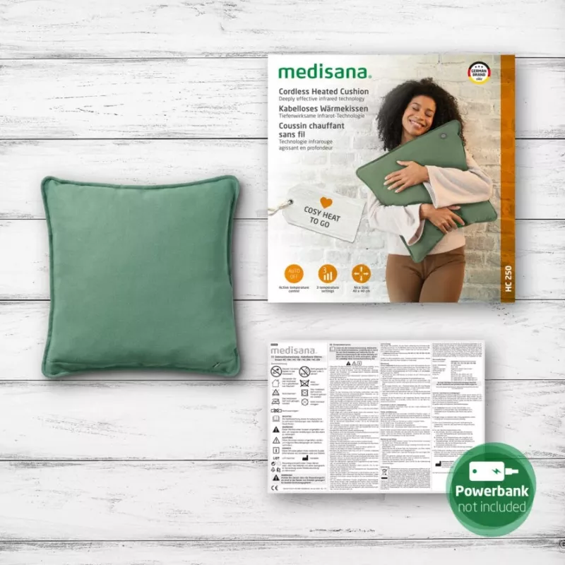 Medisana HC 250 Interior Line elektrinė pagalvėlė (žalia)