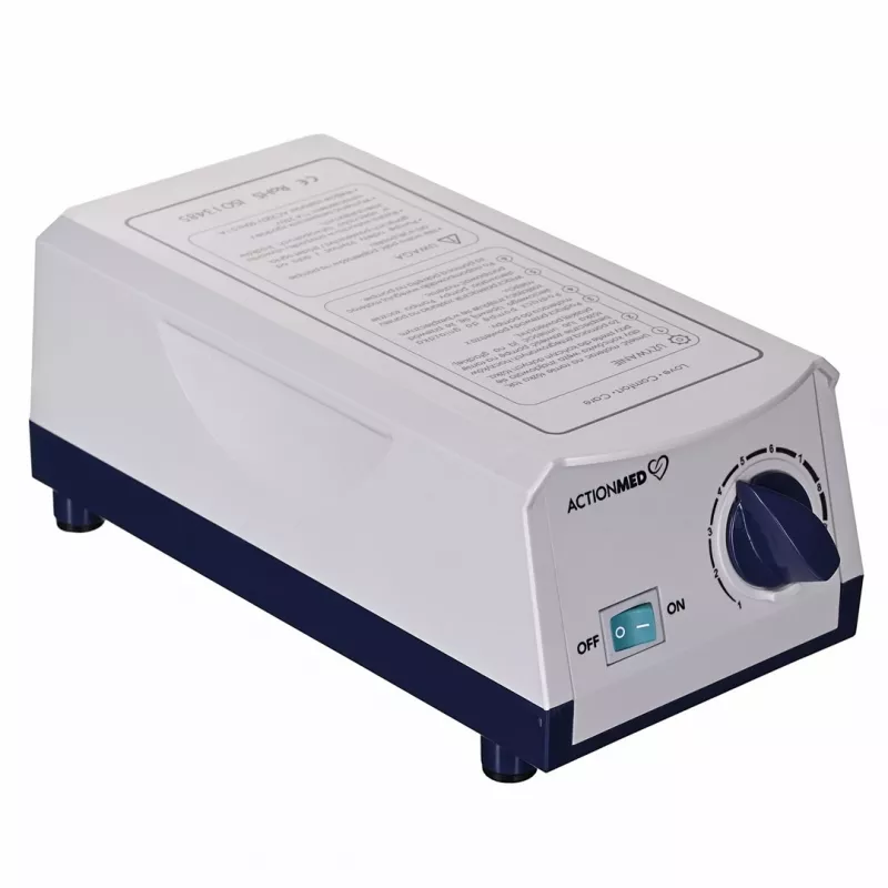 Antipragulinis burbulinis čiužinys ActionMed M100AM kintamu slėgiu, vienvietis PVC 192×82×7 cm, maks. vartotojo svoris 135 kg