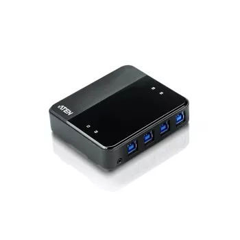 ATEN US434 4x4 USB 3.2 Gen1 išorinis įrenginių dalijimosi jungiklis