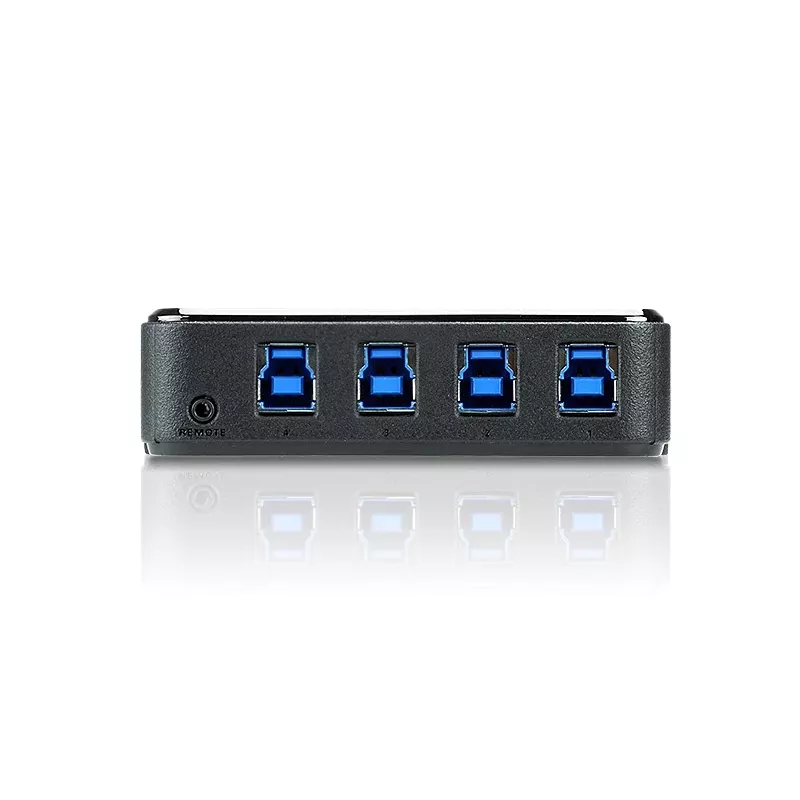 ATEN US434 4x4 USB 3.2 Gen1 išorinis įrenginių dalijimosi jungiklis