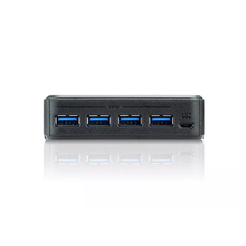 ATEN US434 4x4 USB 3.2 Gen1 išorinis įrenginių dalijimosi jungiklis