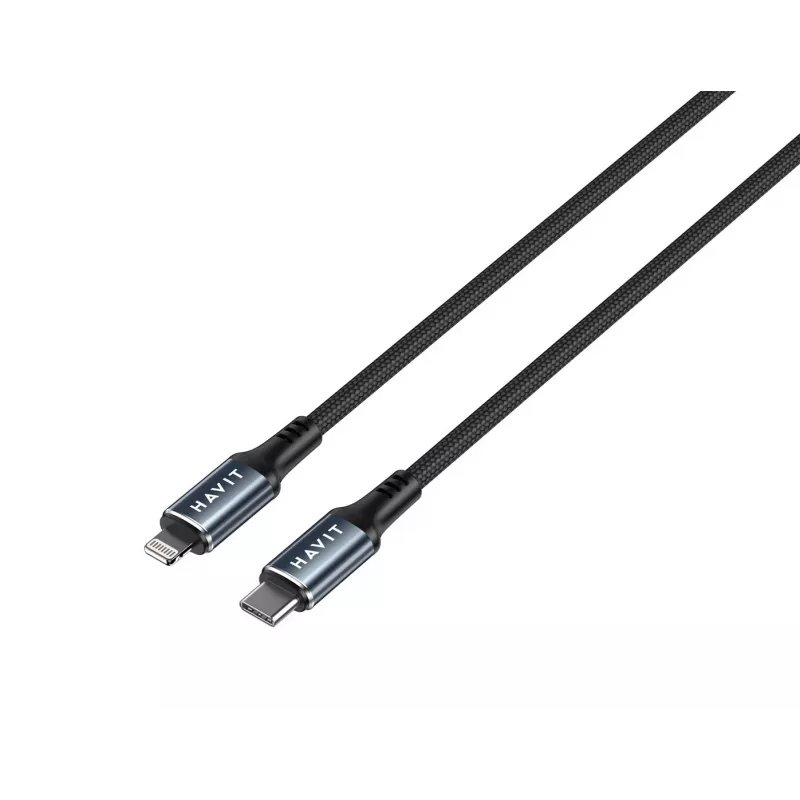 Havit CB6311 USB-C į Lightning laidas 1 m juodas 30 W