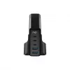 HAVIT Travel Charger UCLE004 EU 140W Penkių prievadų GaN juodas