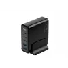 HAVIT Travel Charger UCLE004 EU 140W Penkių prievadų GaN juodas