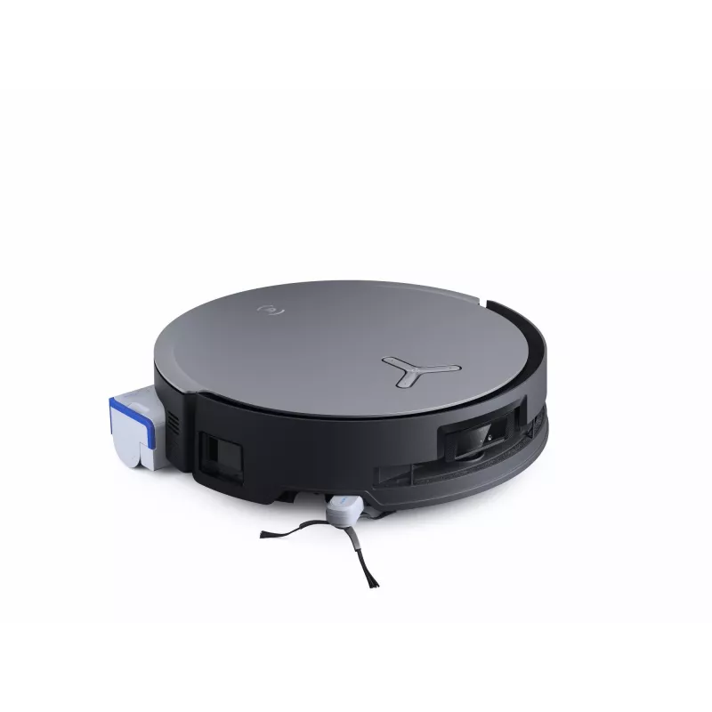 Robotinis dulkių siurblys ir šluotuvas Ecovacs Deebot X8 Omni juodas, 5200 mAh, 128 min, dulkių maišelis 0,22 l, šlapias valymas, automatinė bazinė stotis