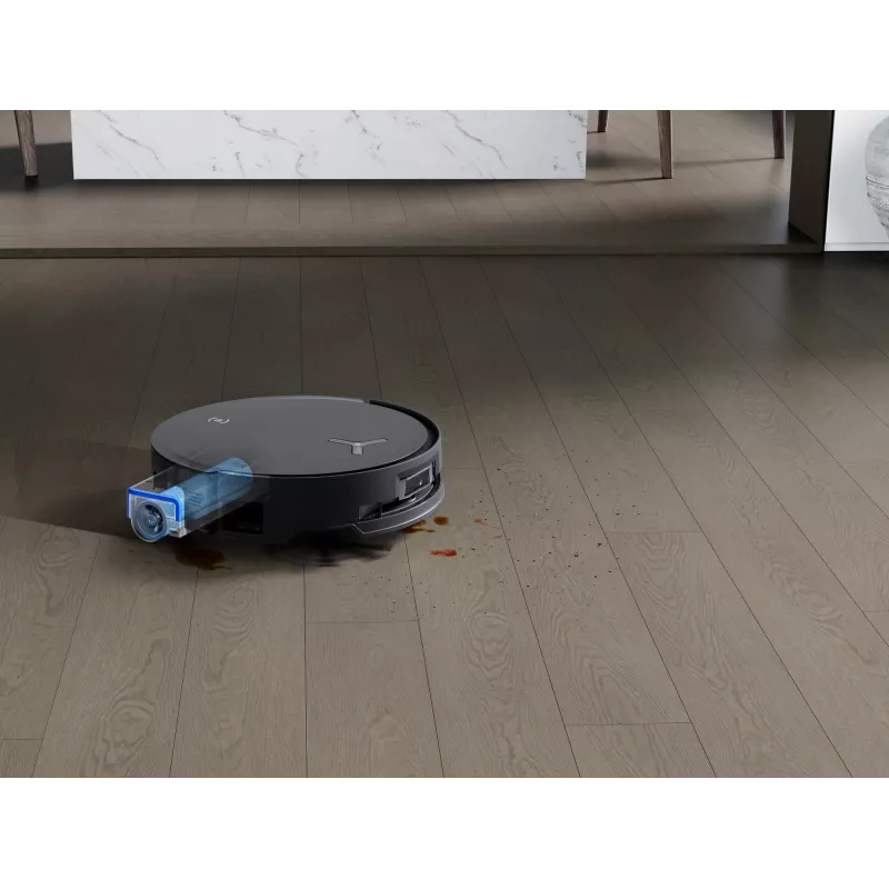 Robotinis dulkių siurblys ir šluotuvas Ecovacs Deebot X8 Omni juodas, 5200 mAh, 128 min, dulkių maišelis 0,22 l, šlapias valymas, automatinė bazinė stotis