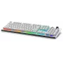 Dell Alienware Tri-Mode AW920K belaidė žaidimų klaviatūra, Lunar Light, US išdėstymas, CHERRY MX Red