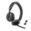 DELL Pro Wireless Headset WL3024 – belaidės ausinės su AI triukšmo slopinimu