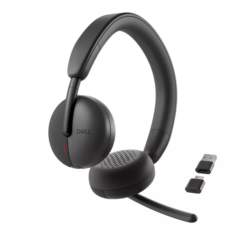 DELL Pro Wireless Headset WL3024 – belaidės ausinės su AI triukšmo slopinimu
