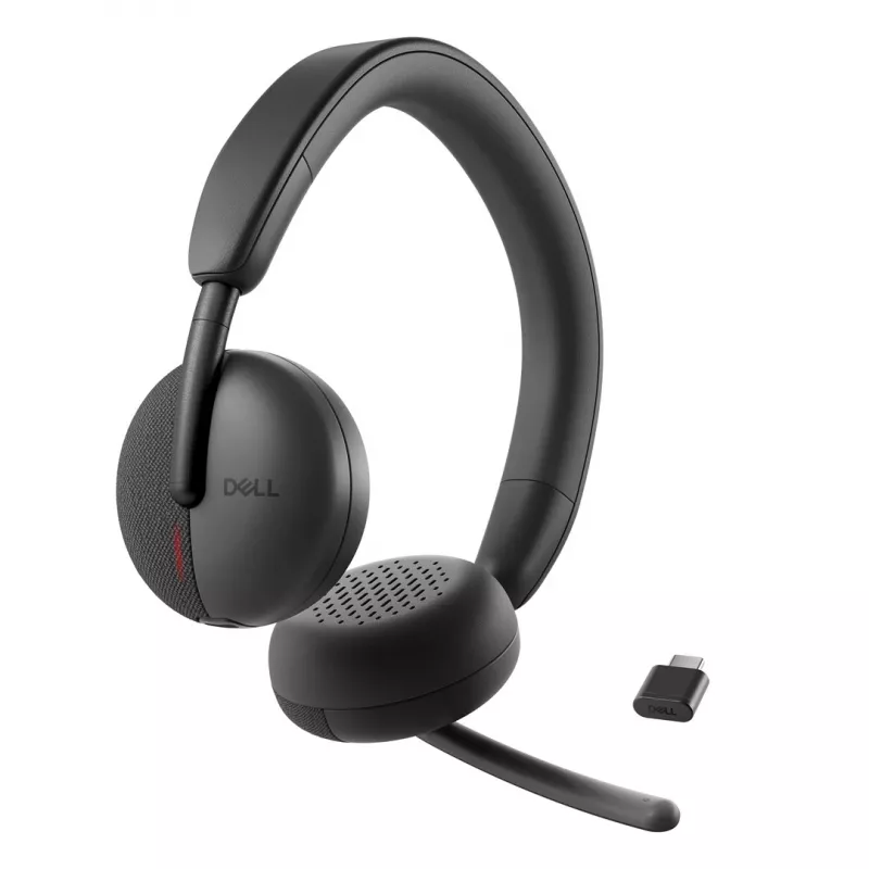 DELL Pro Wireless Headset WL3024 – belaidės ausinės su AI triukšmo slopinimu