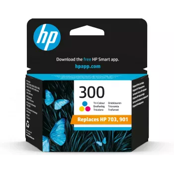 HP 300 spalvotas rašalo kasetė Vivera 4 ml, skirta Deskjet D2560 F4280 All-in-One (ML)