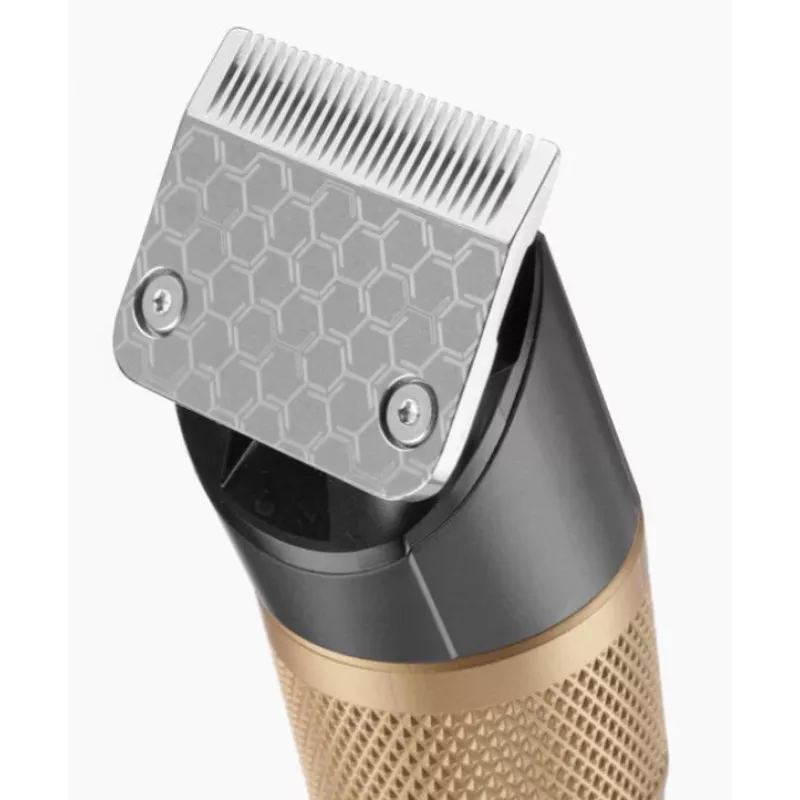 Plaukų kirpimo mašinėlė BaByliss E987E Gold Granite – įkraunama Li-Ion, 8 ilgio pakopų, 0,6 mm–28 mm, vandeniui atspari