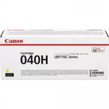 Toner Canon 040 H 10000 puslapių Geltona