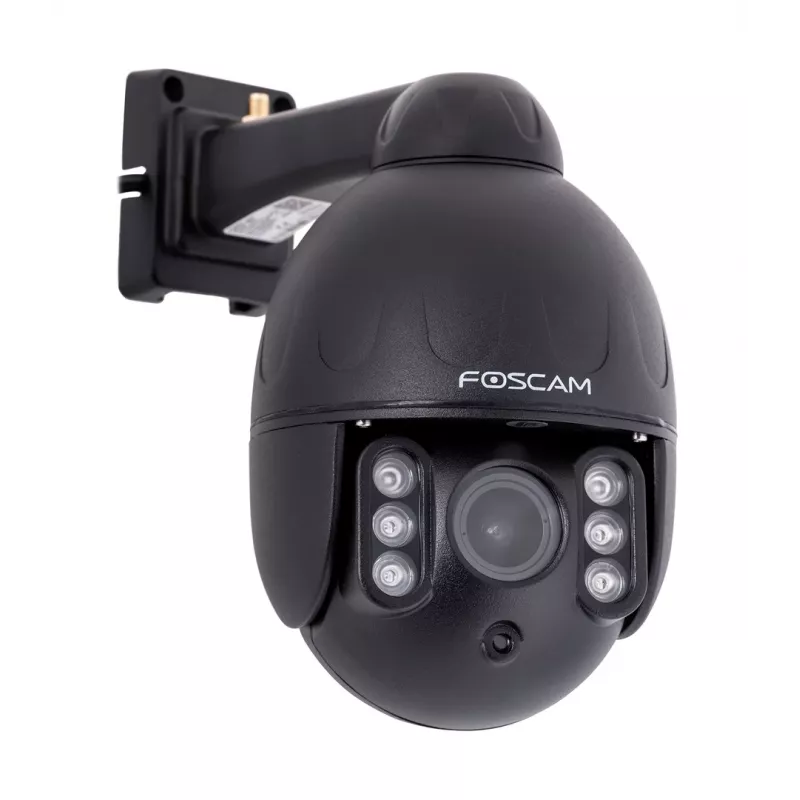 IP stebėjimo kamera Foscam SD4 kupolas 4 MP (2304×1536), 4x optinis priartinimas, WDR, IR 50 m, Wi‑Fi, PoE/ETH, „MicroSD“ iki 256 GB