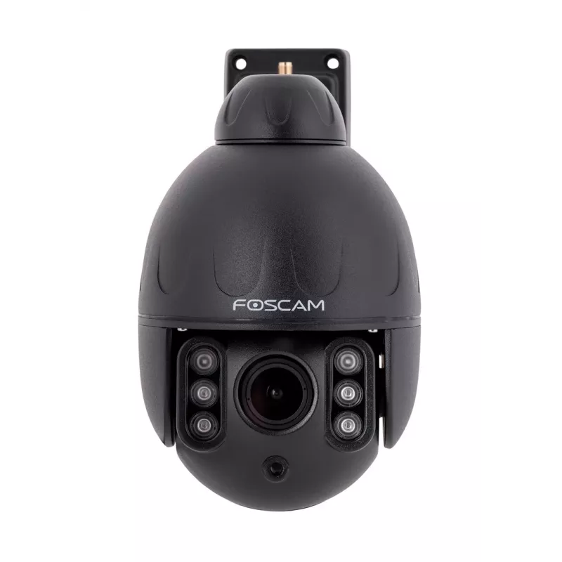 IP stebėjimo kamera Foscam SD4 kupolas 4 MP (2304×1536), 4x optinis priartinimas, WDR, IR 50 m, Wi‑Fi, PoE/ETH, „MicroSD“ iki 256 GB
