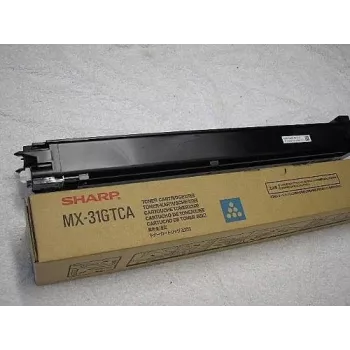 Tonero kasetė Sharp MX-31GTCA 10000 puslapių Cyan