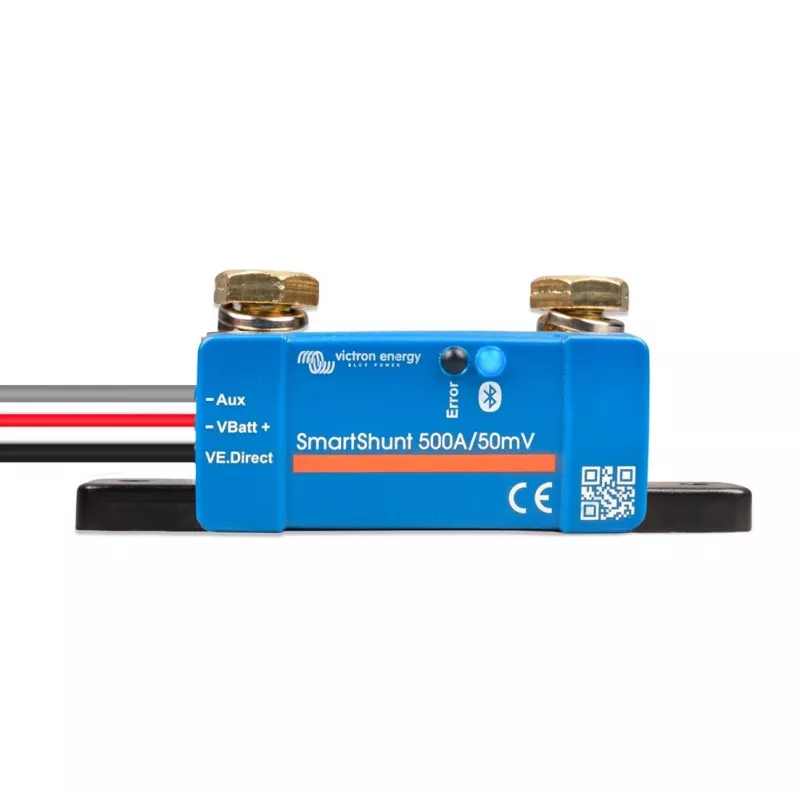 Victron Energy Smartshunt SHU065150050 500A 50mV IP65 baterijų šuntas