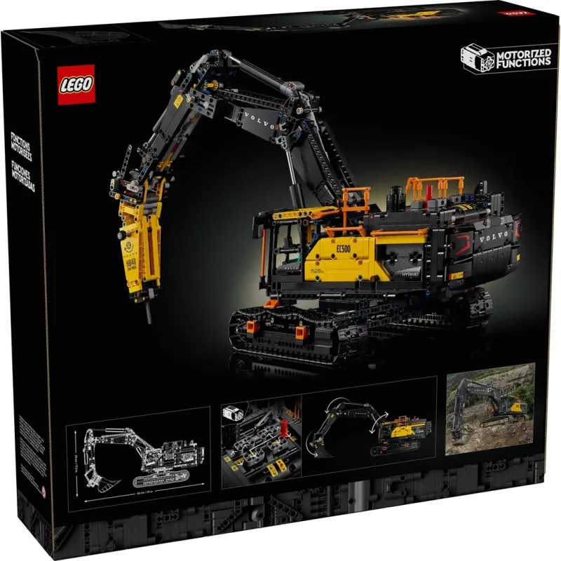 LEGO TECHNIC 42215 Volvo EC500 Hybrid Ekskavatorius