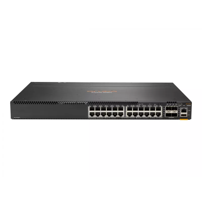 HPE Aruba 6300F jungiklis L3 valdomas 24x 10/100/1000 + 4x 1/10/25/50 Gb SFP56