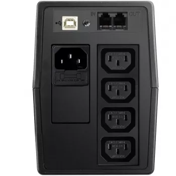 ALLNET ALL90600T nepertraukiamo maitinimo šaltinis (UPS) 600 VA 4 AC išėjimai, linijinis interaktyvus