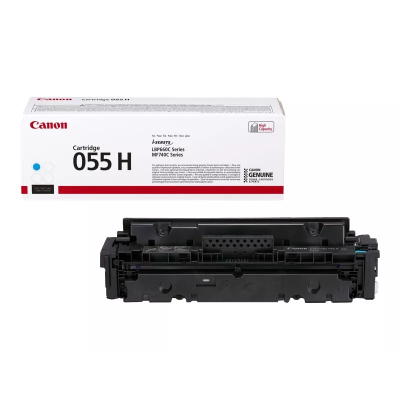 Canon 055H originalus tonerio kasetė 1 vnt. Cyan