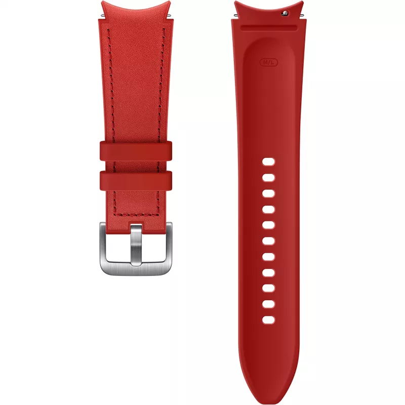Samsung ET-SHR89 – Dirželis išmaniesiems laikrodžiams – Vidutinis/Didelis – Raudonas – skirtas Galaxy Watch4 (40 mm)