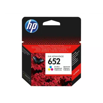 HP 652 Tri-color Original Ink Advantage kasetė