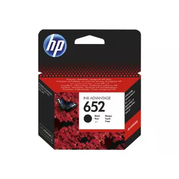 HP 652 Original Ink Advantage juoda kasetė