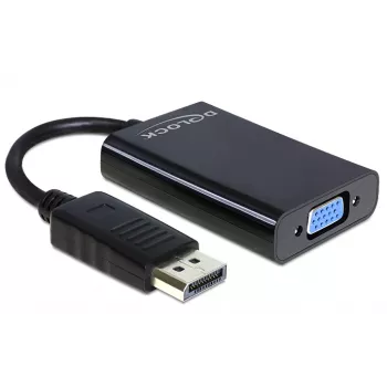 Delock Adapteris DisplayPort kištukas > VGA 15 kontaktų lizdas