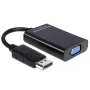 Delock Adapteris DisplayPort kištukas > VGA 15 kontaktų lizdas