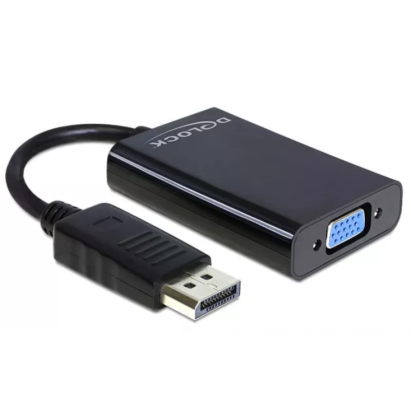 Delock Adapteris DisplayPort kištukas > VGA 15 kontaktų lizdas
