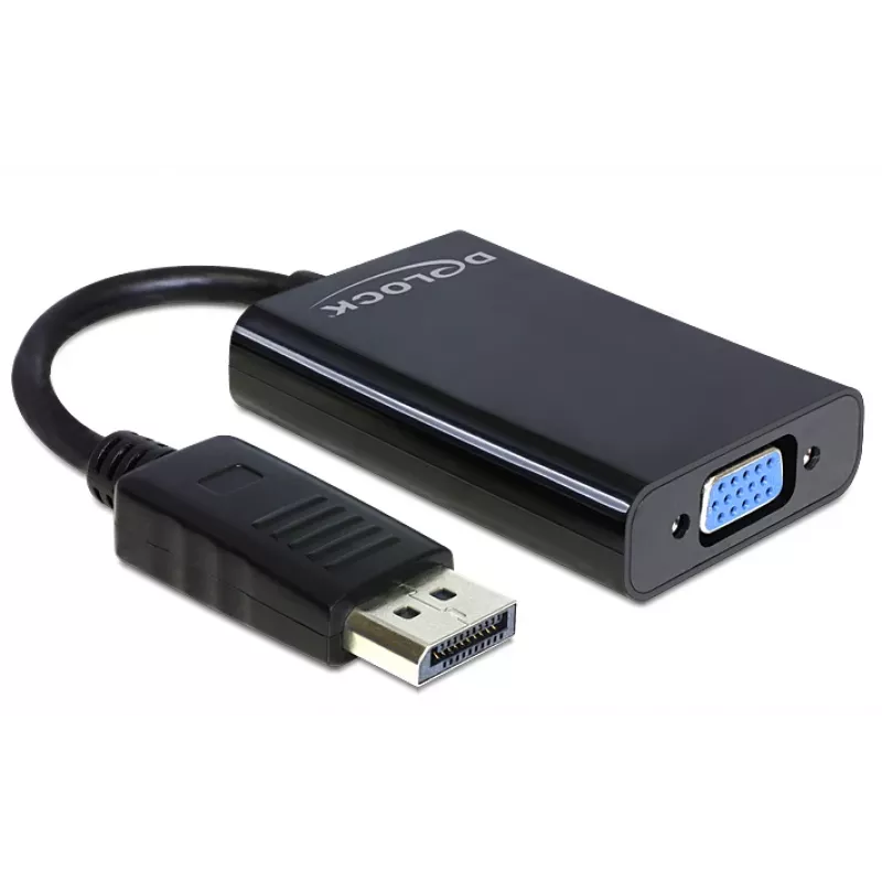 Delock Adapteris DisplayPort kištukas > VGA 15 kontaktų lizdas