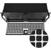 CHIEFTEC UNC-411E 4U stelažinis korpusas EATX, be maitinimo šaltinio, USB 3.0, juodas