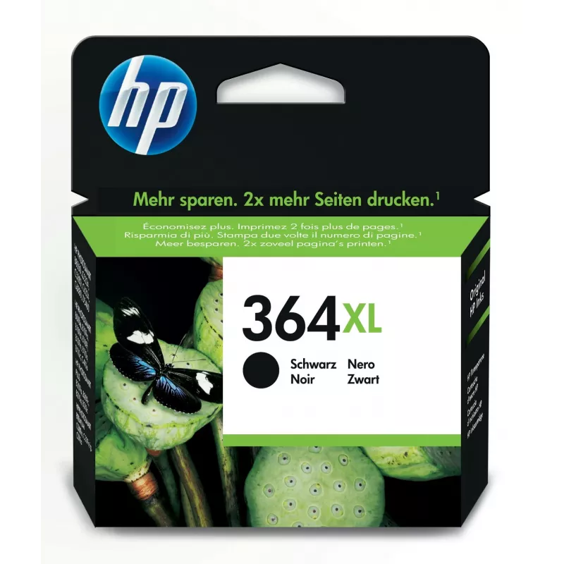 HP 364XL didelės talpos juodas originalus rašalo kasetė