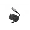 Havit CB6297 Magnetinis laidas USB Type C į USB Type C 1 m Juodas