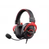 Ausinės Havit H2002E Pro Wired Gaming juodos raudonos