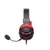 Ausinės Havit H2002E Pro Wired Gaming juodos raudonos