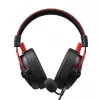Ausinės Havit H2002E Pro Wired Gaming juodos raudonos