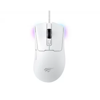 Žaidimų pelė Havit MS966 USB RGB (balta)