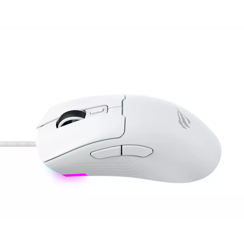 Žaidimų pelė Havit MS966 USB RGB (balta)