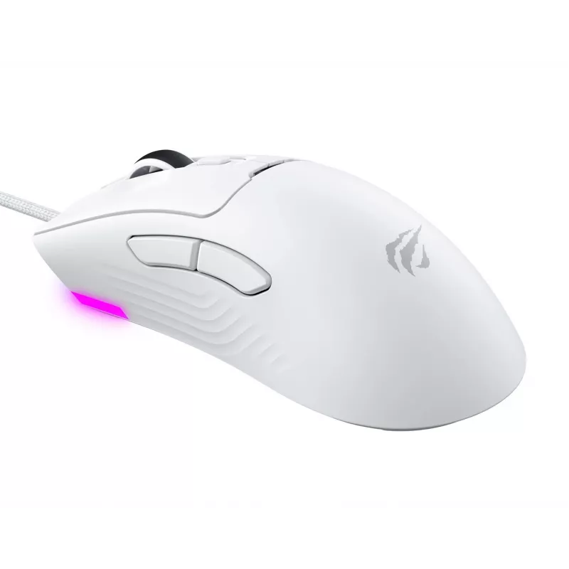 Žaidimų pelė Havit MS966 USB RGB (balta)
