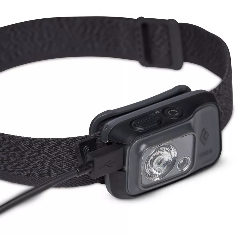 Žibintuvėlis ant galvos Black Diamond Cosmo 350-R Graphite