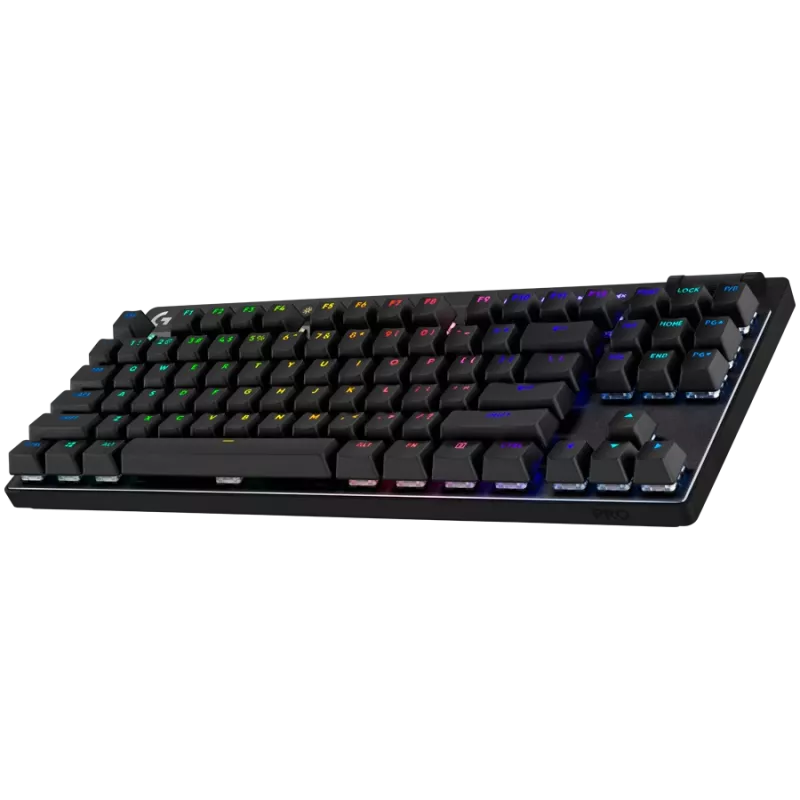 LOGITECH G PRO X TKL LIGHTSPEED mechaninė žaidimų klaviatūra – juoda – NORDIC – LINEAR