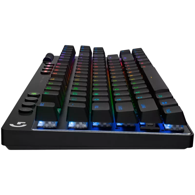 LOGITECH G PRO X TKL LIGHTSPEED mechaninė žaidimų klaviatūra – juoda – NORDIC – LINEAR